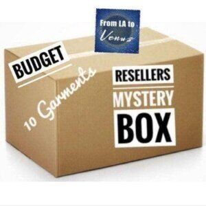 Mystery ? Reseller Sourcing Surprise Box Men/Women/Kids 10 Items Clothing & More